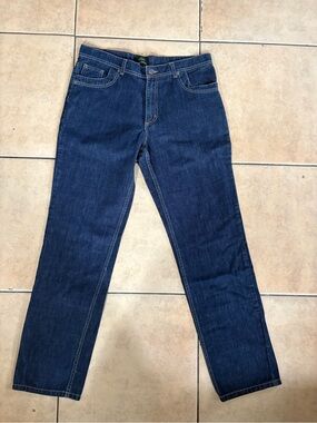 Lacoste Men's Straight Leg Dark Blue Jeans